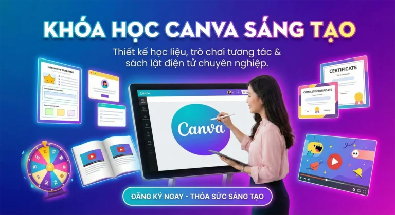 Khóa học Canva sáng tạo